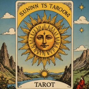 Combinação das cartas O Sol e O Enforcado na vida espiritual