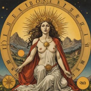 Combinação das cartas O Sol e O Eremita em momentos de transição