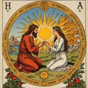 Combinação das cartas O Sol e O Eremita em relacionamentos