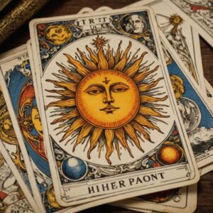 Combinação das cartas O Sol e O Hierofante sobre decisões difíceis