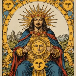Combinação das cartas O Sol e O Imperador em relacionamentos