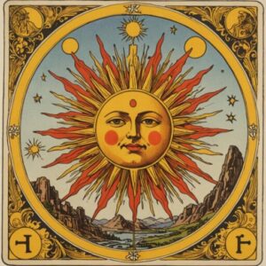 Combinação das cartas O Sol e O Imperador na saúde