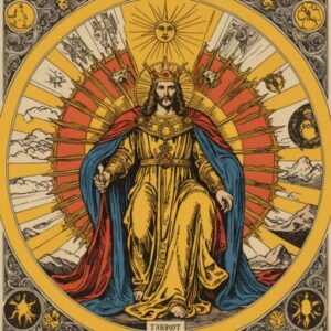 Combinação das cartas O Sol e O Imperador sobre o futuro