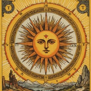 Combinação das cartas O Sol e O Julgamento sobre decisões difíceis
