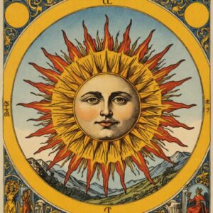 Combinação das cartas O Sol e O Louco na saúde