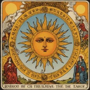 Combinação das cartas O Sol e O Louco sobre decisões difíceis