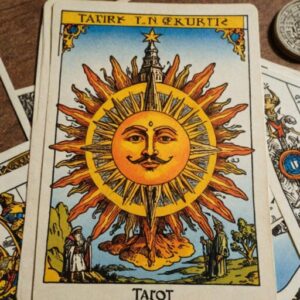 Combinação das cartas O Sol e O Mago na vida financeira