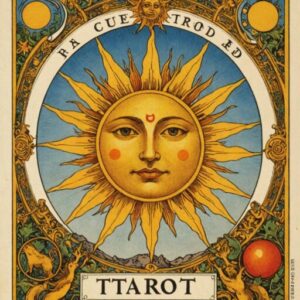 Combinação das cartas O Sol e O Mundo como conselho do dia