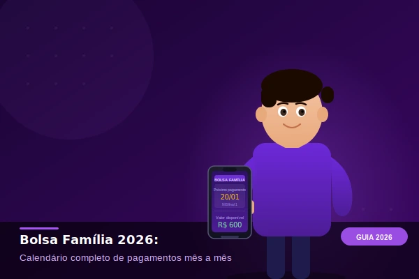 Bolsa Família 2026: Calendário Completo de Pagamentos Mês a Mês