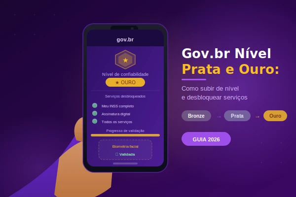 Gov.br Nível Prata e Ouro: Como Subir de Nível e Desbloquear Serviços